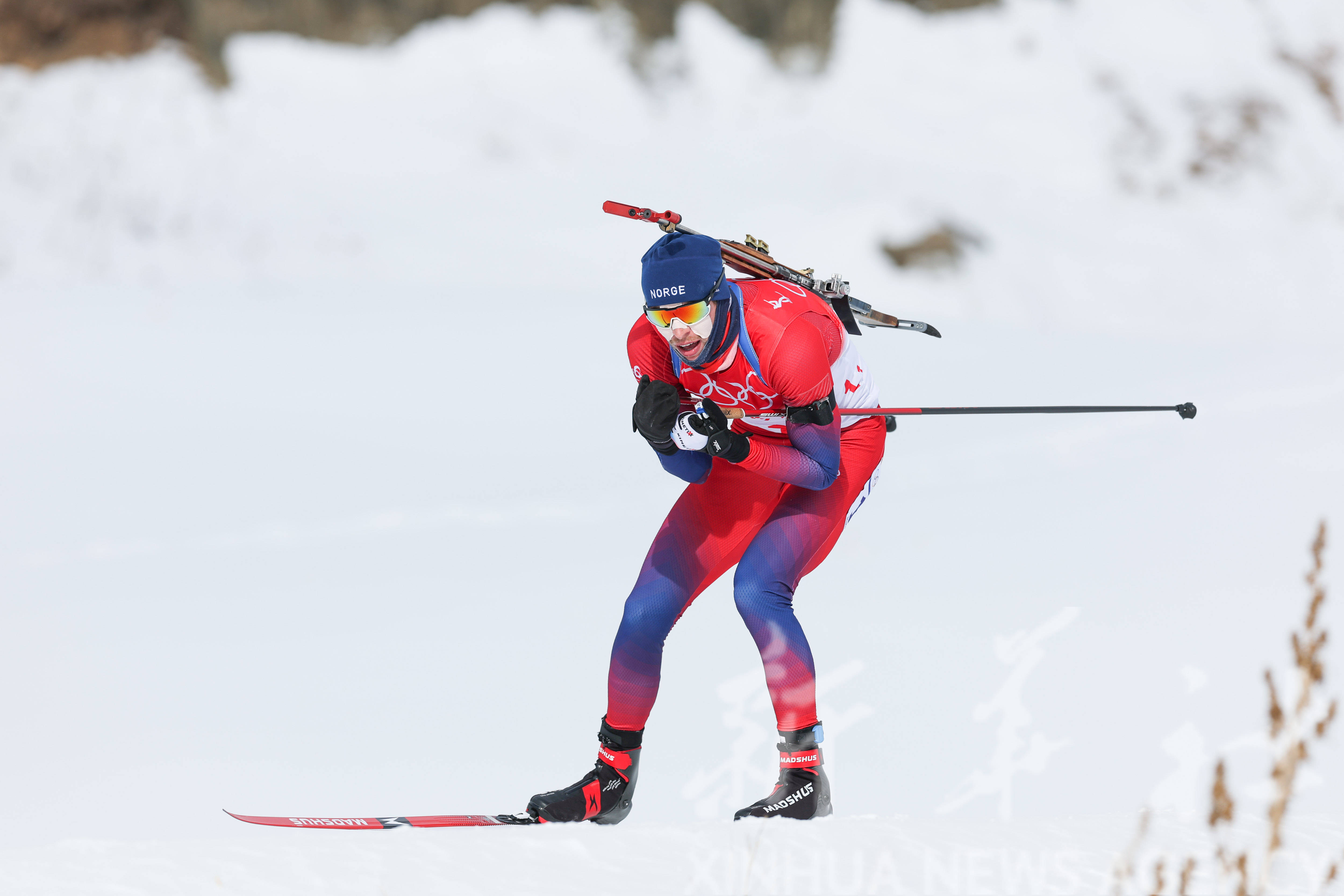 挪威队在最新比赛中一路领先 挪威队在最新比赛中一路领先