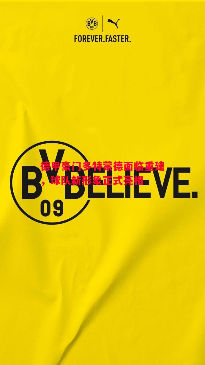 德甲豪门多特蒙德面临重建,球队新形象正式亮相 德甲豪门多特蒙德面临重建,球队新形象正式亮相