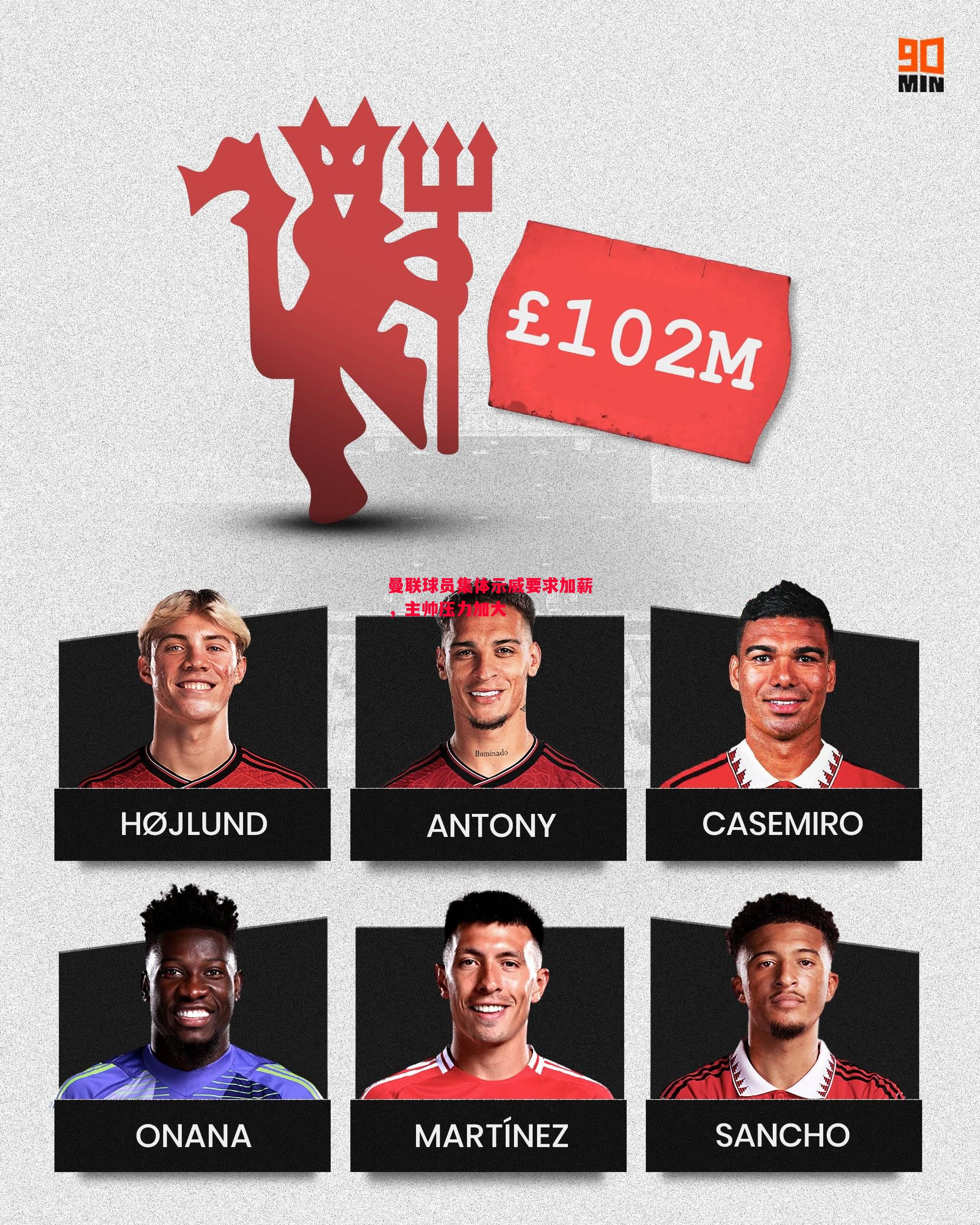 曼联球员集体示威要求加薪,主帅压力加大 曼联球员集体示威要求加薪,主帅压力加大