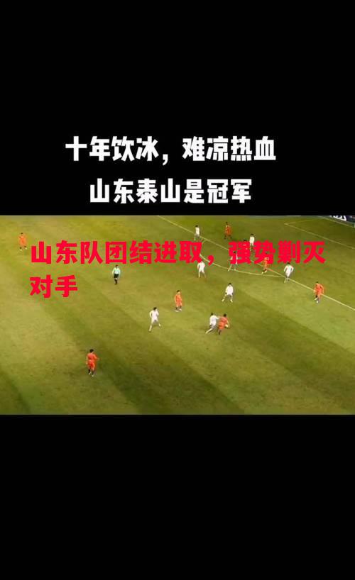 山东队团结进取,强势剿灭对手 山东队团结进取,强势剿灭对手