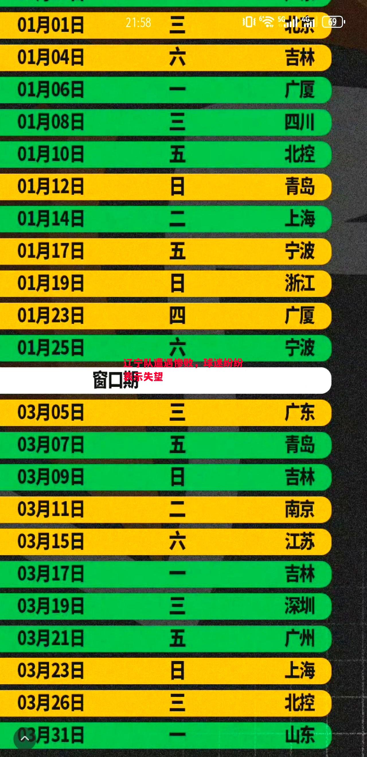 辽宁队遭遇惨败,球迷纷纷表示失望 辽宁队遭遇惨败,球迷纷纷表示失望